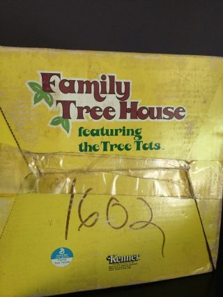 Vtg Kenner Tree Tots Family Tree House 1975 With Box Near Complete 4