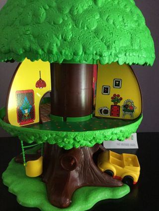 Vtg Kenner Tree Tots Family Tree House 1975 With Box Near Complete 9