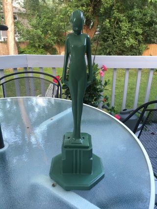 Art Deco Robot Nude Lady Ashstand Frankart Type