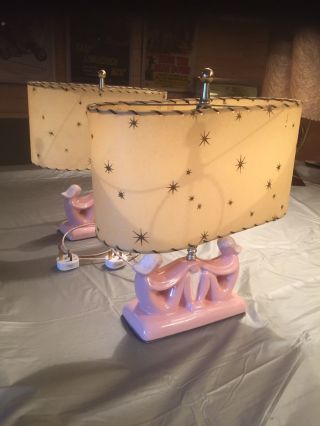 1950 Table Lamp (pair) Stunning