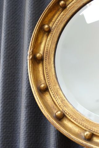 Antique Vintage Mirror Federal Eagle Regency Style Mirror 7