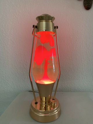 Mid Century Lantern Lava Lamp