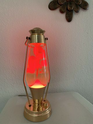 Mid Century Lantern Lava Lamp 2