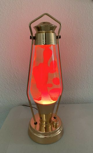 Mid Century Lantern Lava Lamp 3