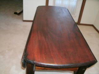 LAST CHANCE Before Local Auction; AI 1700 ' s (?) Mahogany Queen Anne Dining Table 2