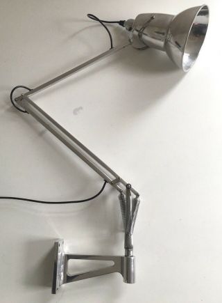 Reconditioned Wall Mounted Architects Desk Anglepoise Lamp Light Industrial