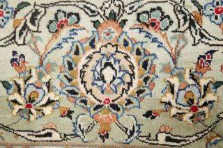 Traditional Area Rug Wool Hand - Knotted Oriental All - Over Floral 10 x 14 Carpet 4