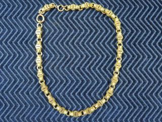 19th Century Black Hills Gold Leaf Necklace 2