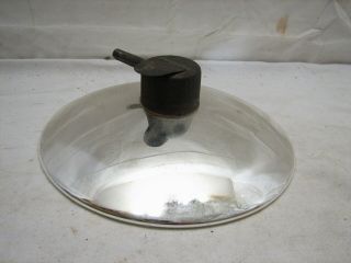 Antique Oil Lamp Wall Bracket Mercury Glass Reflector Fluid Queen Anne Light 6
