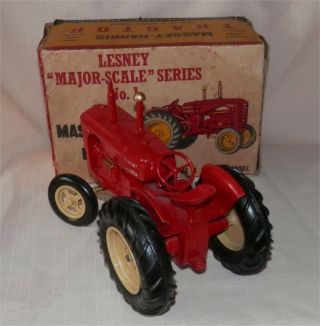 RARE.  LARGE.  50s.  Matchbox.  Lesney.  MOKO,  Massey Harris,  Tractor.  alMINT. 10