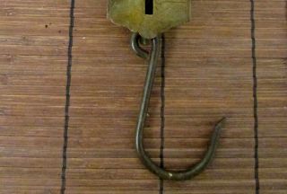 ANTIQUE Hanging Scales 0 - 24lb Pocket Spring Scale FRARY RB33 5