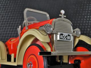 Red Ford Pedal Car 1920 Rare T Vintage Metal Collector 7