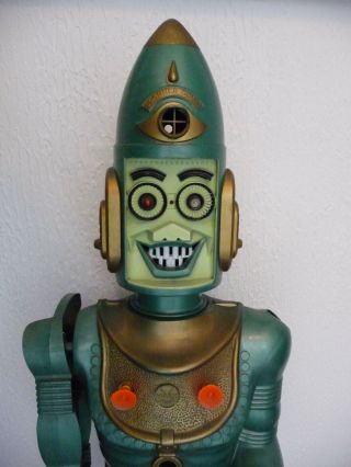 Big Loo Giant Moon Robot; Marx Toys 1963; Rare toy robot friend 12