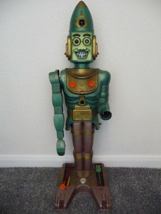 Big Loo Giant Moon Robot; Marx Toys 1963; Rare Toy Robot Friend