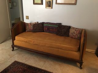 100 AUTHENTIC Antique 19 C.  French Country Daybed 3