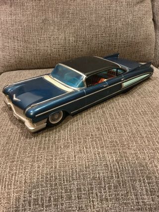Vintage Yonezawa Japan Tin Toy Cadillac 18” Car