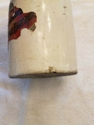 Antique SMUCKER ' S Stoneware Crock Jar PAPER LABEL Orrville Ohio 11