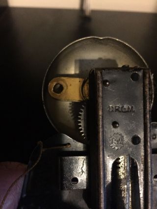 Rare Distler Harold Lloyd 2 Tin Germany Windup Sparkler BellRinger Antique Toys 2