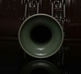 Old Chinese Ru Kiln Celadon Porcelain Vase 4