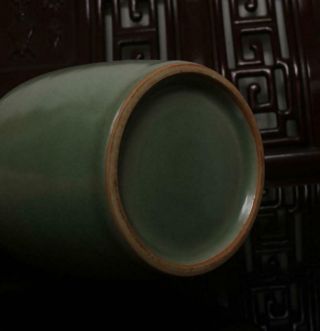 Old Chinese Ru Kiln Celadon Porcelain Vase 7