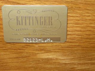 Vintage Kittinger Nine Drawer Traditional Style Mahogany Dresser 11
