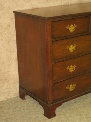 Vintage Kittinger Nine Drawer Traditional Style Mahogany Dresser 6