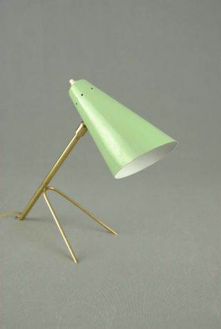 1950s Tripod Table / Desk Lamp Mid Century Modernist Stilnovo Bauhaus 60s 70s 2