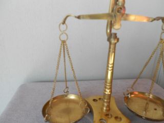 Vintage French Brass & Bronze Petite SCALE 5