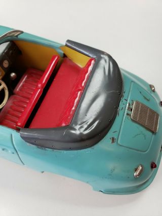 Distler Electromatic 7500 (Germany) Porsche 356 Cabriolet Tinplate/Electric 1:15 12