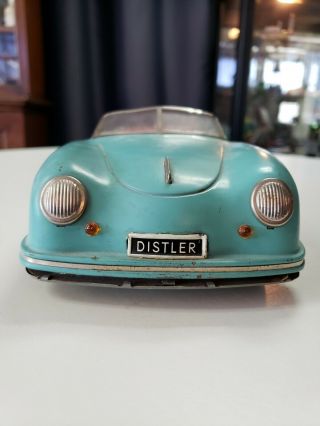 Distler Electromatic 7500 (Germany) Porsche 356 Cabriolet Tinplate/Electric 1:15 8