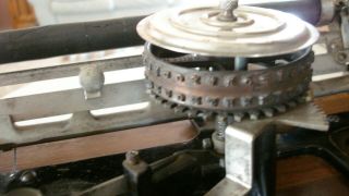 Antique Peoples Typewriter Circa 1891 Garvin Machine Co York 12