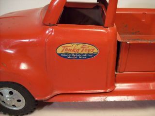 1955 TONKA TOYS MOUND METALCRAFT INC.  FORD F - 150 PRESSED STEEL TOY PICK - UP TRUCK 11