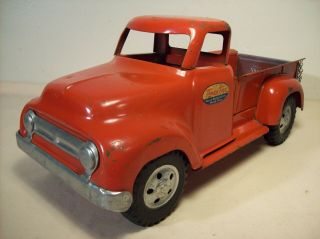 1955 TONKA TOYS MOUND METALCRAFT INC.  FORD F - 150 PRESSED STEEL TOY PICK - UP TRUCK 3