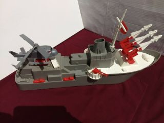 Vintage 1963 Multiple Products Inc.  USS SCORPION Plastic Toy Battleship 21 