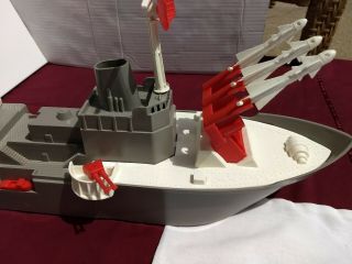 Vintage 1963 Multiple Products Inc.  USS SCORPION Plastic Toy Battleship 21 