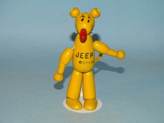 Jeep Wood Jointed Figure