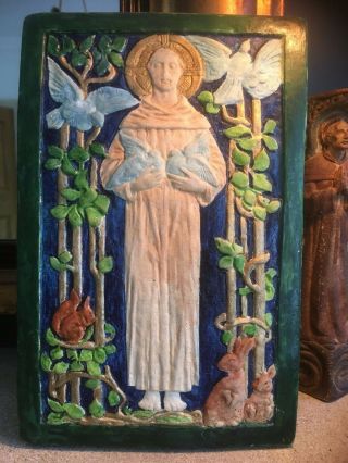 Compton Pottery St Francis Of Assisi