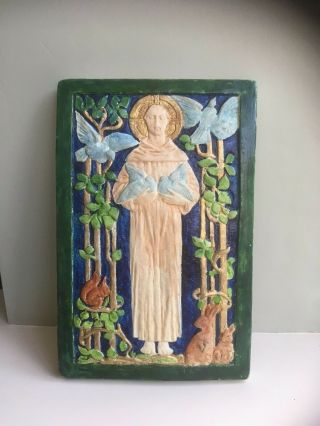 Compton pottery St Francis of Assisi 2