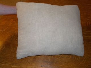 Arts & Crafts Stickley era linen embroidery pillow 3