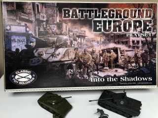 Cts Marx ‘giant’ Battleground Europe Playset.  Early Oversized Edition.