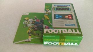 Vintage 1978 Mattel Football Electronic Game Hand - Held Game MIB 3