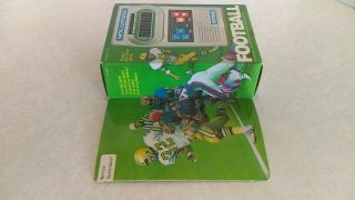 Vintage 1978 Mattel Football Electronic Game Hand - Held Game MIB 4