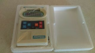 Vintage 1978 Mattel Football Electronic Game Hand - Held Game MIB 8