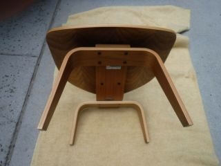 Herman Miller Charles Eames LCW Wood Lounge Chair Walnut 2005 6