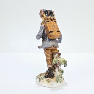 Antique Meissen Porcelain Figurine of Mountaineer - Hiker Bergwanderer Q190 g PC 3