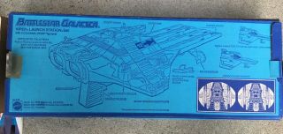 RARE Vintage 1978 Mattel BATTLESTAR GALACTICA Viper Launch Station Toy, 12