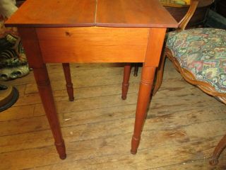 Antique Pine Sheraton One Drawer Stand 9