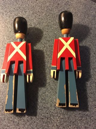 Kay Bojesen Wooden Toy Soldiers Vintage