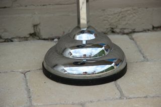 ART DECO bakelite chrome Ashtray Smoking table stand 3