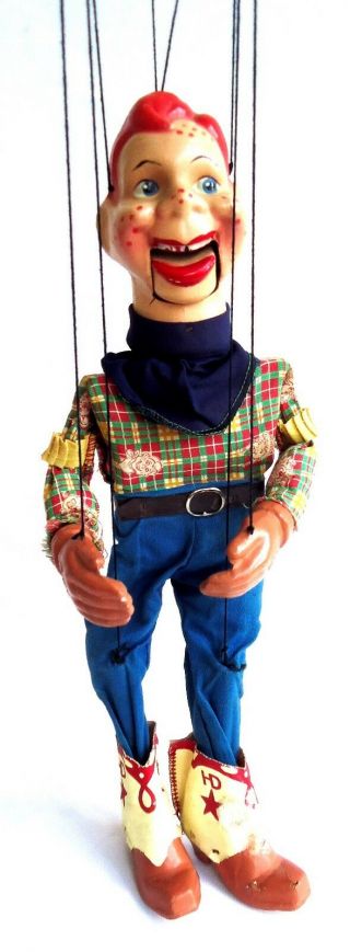 Vintage 1950’s Howdy Doody Marionette Puppet - Peter Puppet Playthings 11